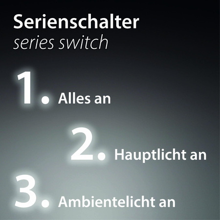 FLAG LAMPA SUFITOWA CHROM (8112-17) - Paul Neuhaus