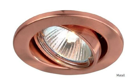 Reflektorek wbudowany SCHWENKBARER 68 kol. SREBRNY MATOWY (D686880)