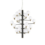 Lampa wisząca COPERNICO Czarny (COPERNICO_SP20_NERO) - Ideal Lux
