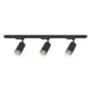 Zestaw Oprawa Pipe Ring Track Czarny 3xGU10 1m (ML2083) - Milagro