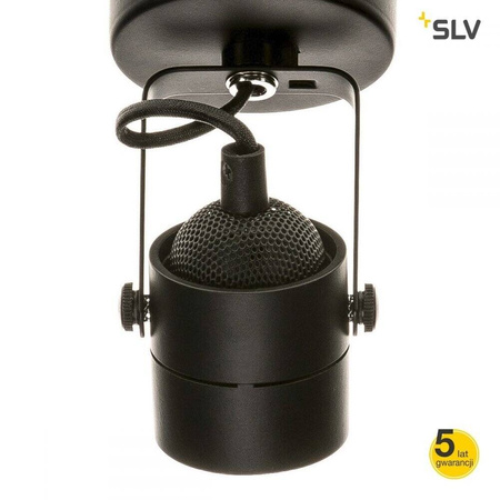 SPOT 79 230V ścienna/sufitowa, czarna, GU10, max. 50W