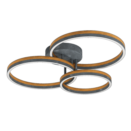 Lampa Sufitowa CADINARO szara (39895) - EGLO