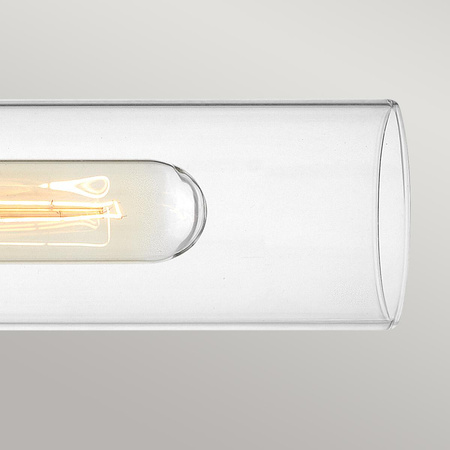 Kinkiet Ellison - 2 źródła światła - Czarny, szczotkowany (HK-ELLISON2-BK-BN) - Elstead Lighting