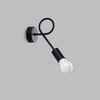 Kinkiet LEVAR czarny (SL.1454) - Sollux Lighting