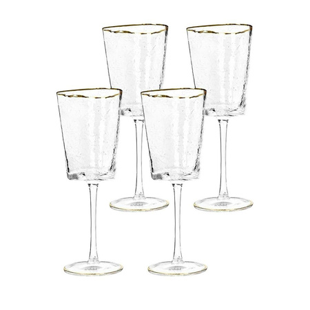 KARE komplet 4 kieliszków do wina         HOMMAGE 400 ml (60904) - Kare Design