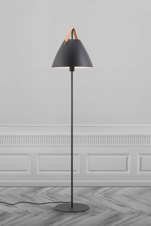 Lampa podłogowa STRAP Nordlux E27 40W Metal Czarny