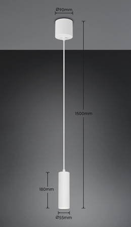 Pojedyncza lampa wisząca SOKA (367700131) - Trio