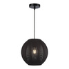 Lampa wisząca Dana Czarny 1xE27 (ML1806) - Milagro