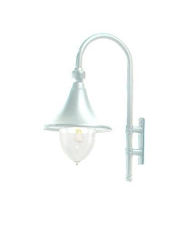Kinkiet zewnętrzny FIRENZE 8012 WHITE E27 LED 9W HOOP Norlys