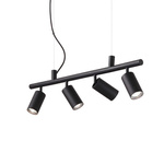 Lampa wisząca DYNAMITE Czarny (DYNAMITE_SP4_NERO) - Ideal Lux