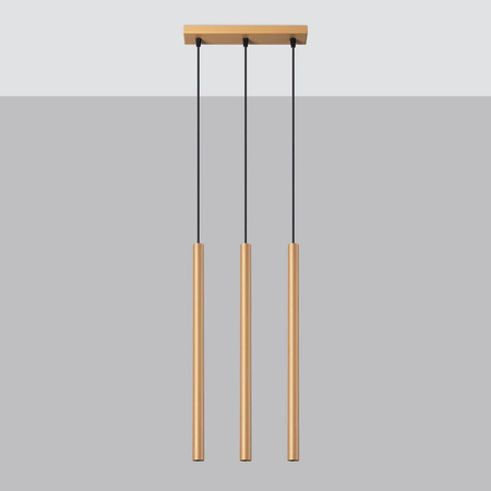 Lampa wisząca PASTELO 3L złota (SL.1171) - Sollux Lighting