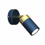 Kinkiet JOKER NAVY BLUE/GOLD 1xGU10 (MLP7722) - Milagro