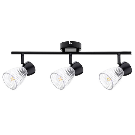 Lampa sufitowa BEST BLACK 3 (ML9972) - Milagro