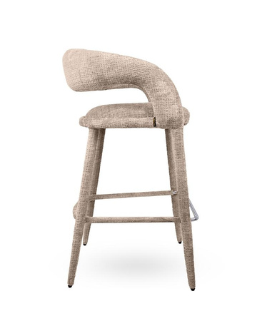 MaMaison krzesło barowe IRIS beżowe (MM001501100351) - MaMaison