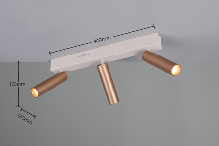 Lampa sufitowa z reflektorami AMBALA (849210365) - Trio