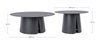 BIZZOTTO zestaw stolików kawowych BRYAN   czarny (0663687) - Bizzotto