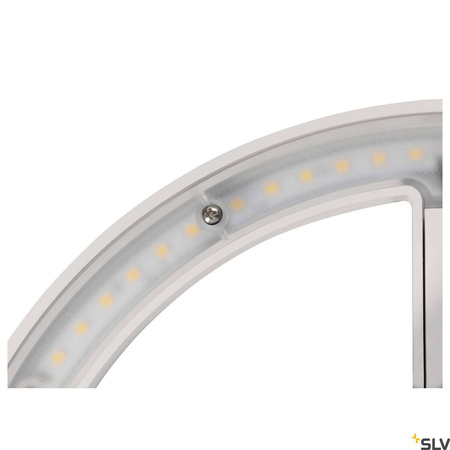 Kinkiet zewnętrzny Q-RING PHASE, IP65, biała (1007919) - SLV