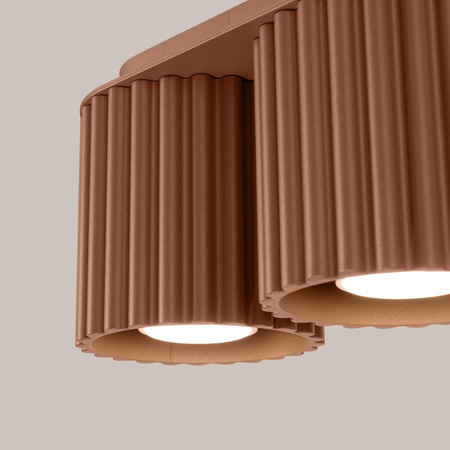 Plafon AURA 2 mocca GU10 (SL.1805) - Sollux Lighting