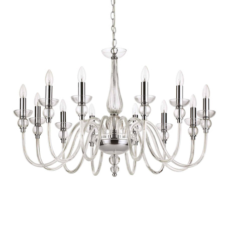 Lampa wisząca Doge kol. transparentny (168906) Ideal Lux - żyrandol