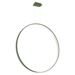 Lampa wisząca RIO 110 zielona oliwka LED 4000K (TH.388) - Thoro Lighting