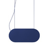 MALUMI A granatowa sufitowa lampa wisząca (MLA61313P2) - Ummo