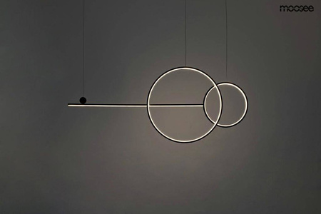Lampa wisząca RAGE czarna (MSE010100274) - Moosee