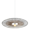 PENDANT LIGHT BAMBOO METAL 1XE27 WHITE (19107 Zambelis) - Zambelis
