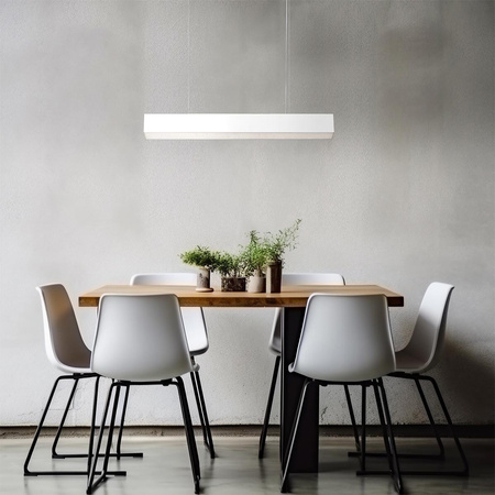 Lampa wisząca Mira M LED CCT Tuya biała  (LP-1201/1P M WH Smart) - Light Prestige
