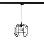 Lampa wisząca na szynie CELTA czarna E27 3000K 7,5W 620lm (MYL.00374) - Make Your Light