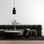 Tokio wisząca 1 Tuba duża Czarna (LP-787/1P L BK) - Light Prestige