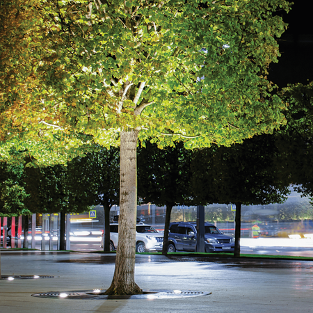 OUTDOOR RECESSED LIGHT LED 7W 3000K STAINLESS STEEL (E360 Zambelis) - Zambelis