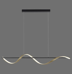 Q-SWING LAMPA WISZĄCA MATOWY MOSIĄDZ/ANTRACYT (2385-13) - Paul Neuhaus