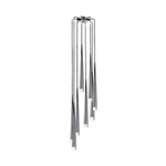 Lampa wisząca STYLO 8 chrom (MD1220A-8CHROM) - Azzardo - żyrandol