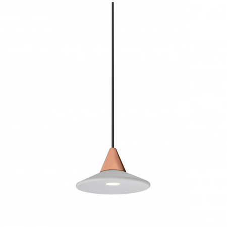 Lampa wisząca Tentor Miedziano - biały AZZARDO (AZ3085-AZ3099)