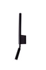 Kinkiet ORGANIC I czarny (W0339) - MAXLIGHT