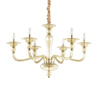 Lampa wisząca Danieli kol. bursztynowy (159942) Ideal Lux - żyrandol