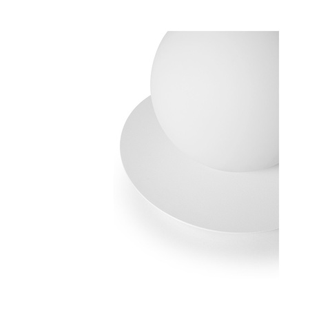 BORRA ST biała lampa stołowa (B1A111P1) - Ummo