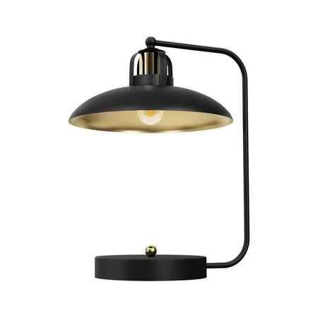 Lampka biurkowa FELIX BLACK/GOLD (MLP8908) - Milagro