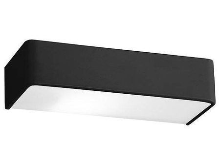 kinkiet 1 pł. średni RODAN   czarny 1 x E27/15W LED ARGON 3075