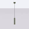 Lampa wisząca LAGOS 1 zielona oliwka (SL.1484) - Sollux Lighting