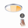 Plafoniera VariFit AREO LED DIM 13W 1200lm 2000-4000K okrągła 175mm IP44 230V chrom matowy / tworzywo sztuczne (PL92991) - PAULMANN