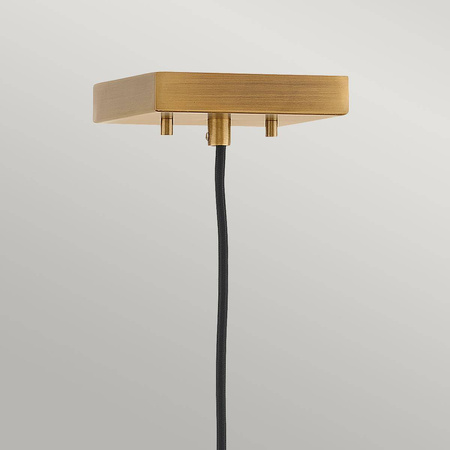Lampa wisząca Ensemble - 1 źródło światła - Szczotkowany brąz (QN-ENSEMBLE1P-BB) - Quintiesse