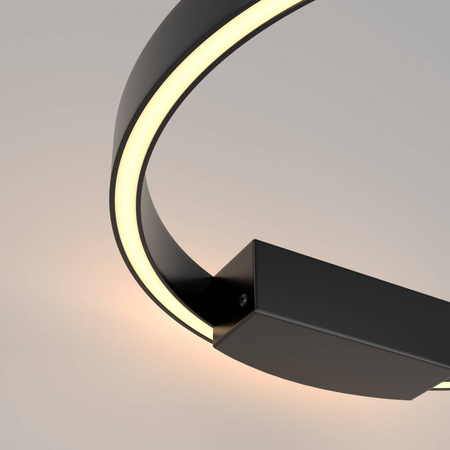 Kinkiet RIM Ø40 czarny (MOD058WL-L25B3K) - Maytoni