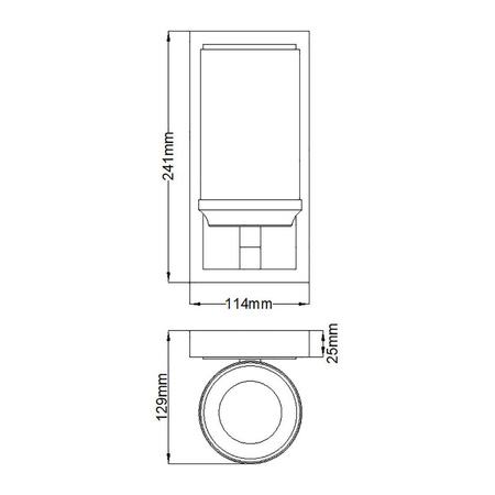 Kinkiet Amalia (FE-AMALIA1-SBATH) - Elstead Lighting