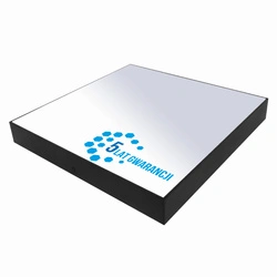 Lampa Panel Natynkowa Mora 30x30 24W IP44 czarna BY-RSD1-24C - DomenoLED