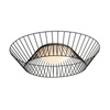 CEILING 3L GLASS STEEL BLACK (1546 Zambelis) - Zambelis