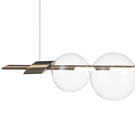 Ozdobna lampa wisząca AMORE LED złota 153 cm (ST-8869P-L) - Step into Design
