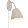 Lampa ścienna FLEUR Nordlux E14 15W Metal Beżowy