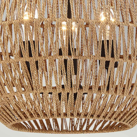 Lampa wisząca Casablanca - 3 źródła światła - Palladiański brąz (QZ-CASABLANCA-3P-PBZ) - Elstead Lighting