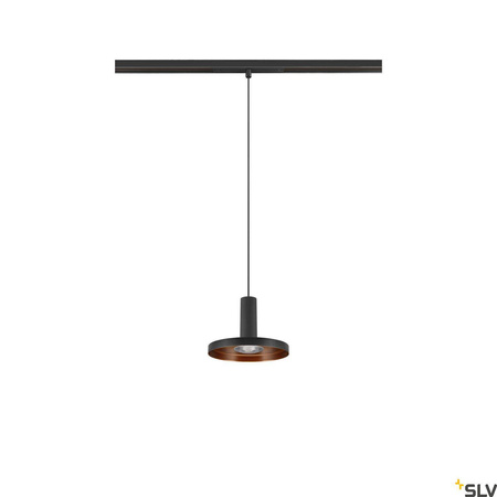 LALU® PLATE 15,Klosz, Mix&Match, wys.: 1,5 cm, czarny (1007544) - SLV